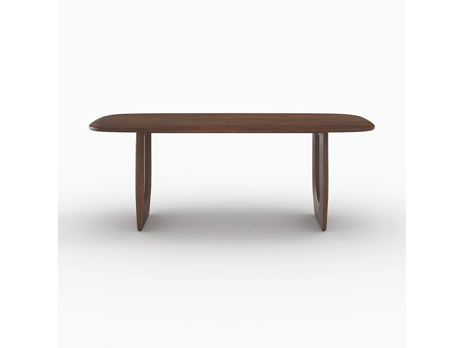 Table rectangulaire en bois de manguier massif 6 places - Maya