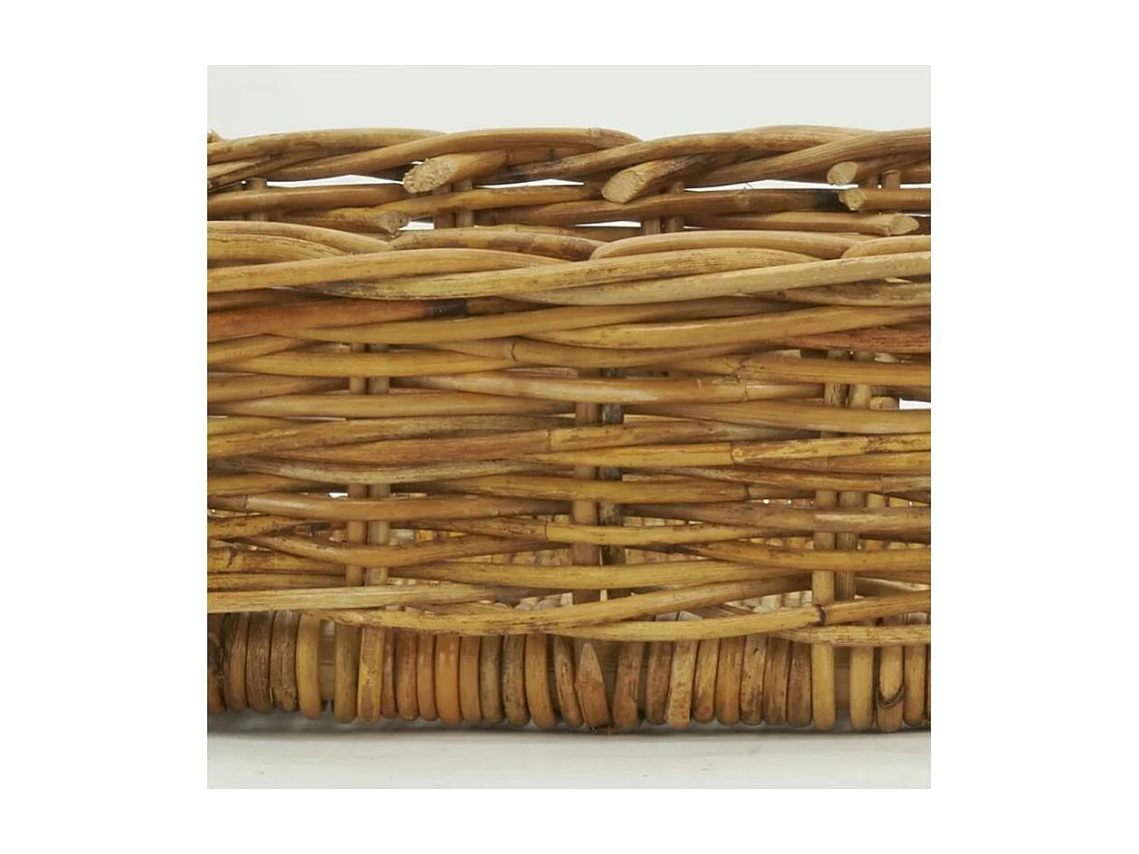 Manne en poelet marron 40 x 28 x 10 cm