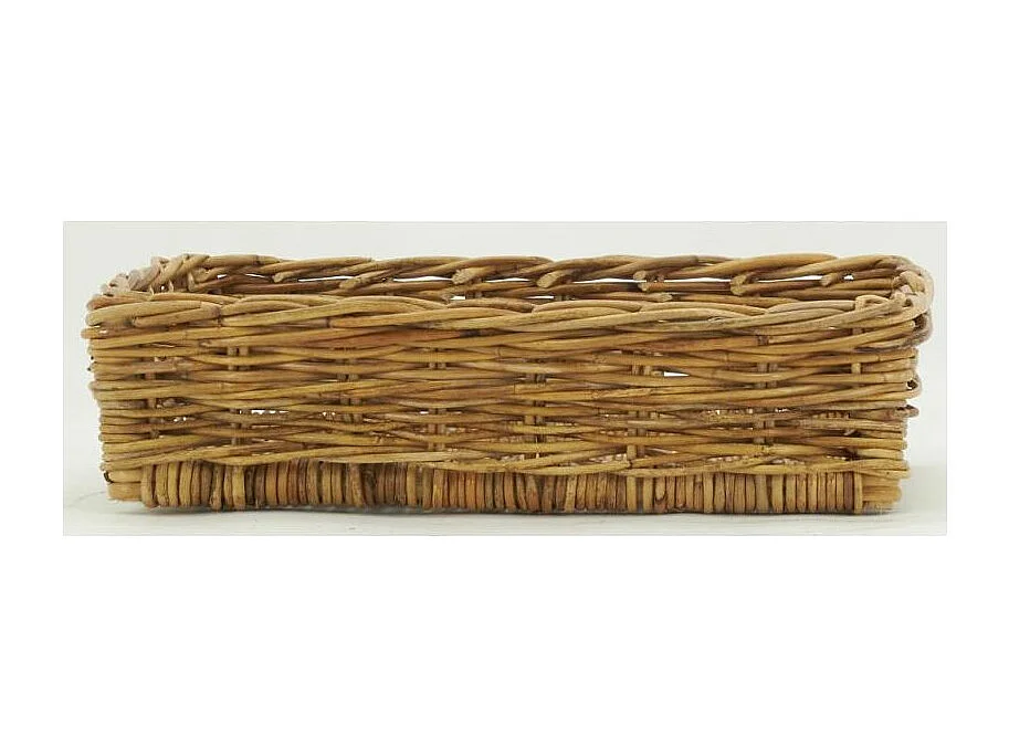 Manne en poelet marron 40 x 28 x 10 cm