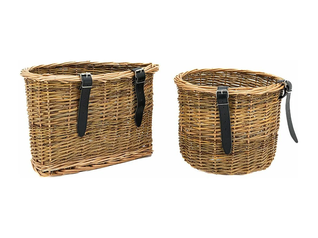 Panier vélo en osier  Petit modèle
