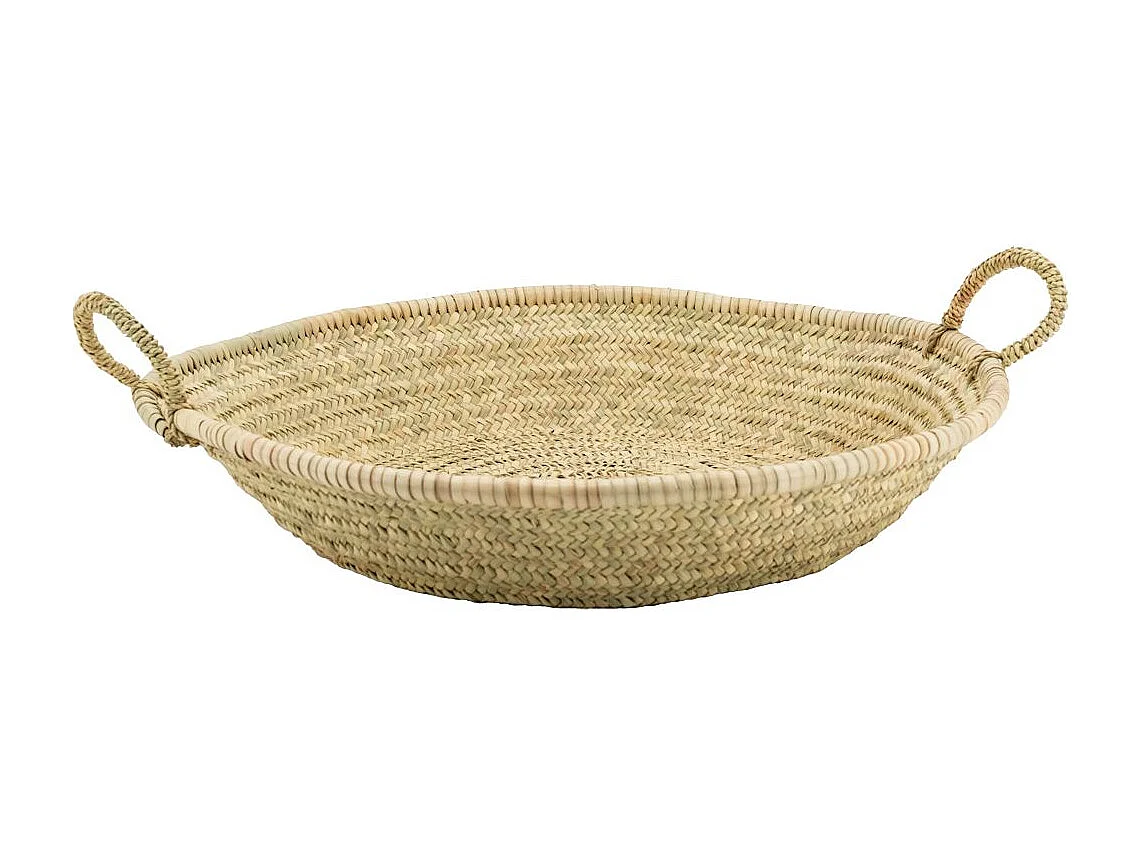 Corbeille à fruits en palmier souk Ø 50