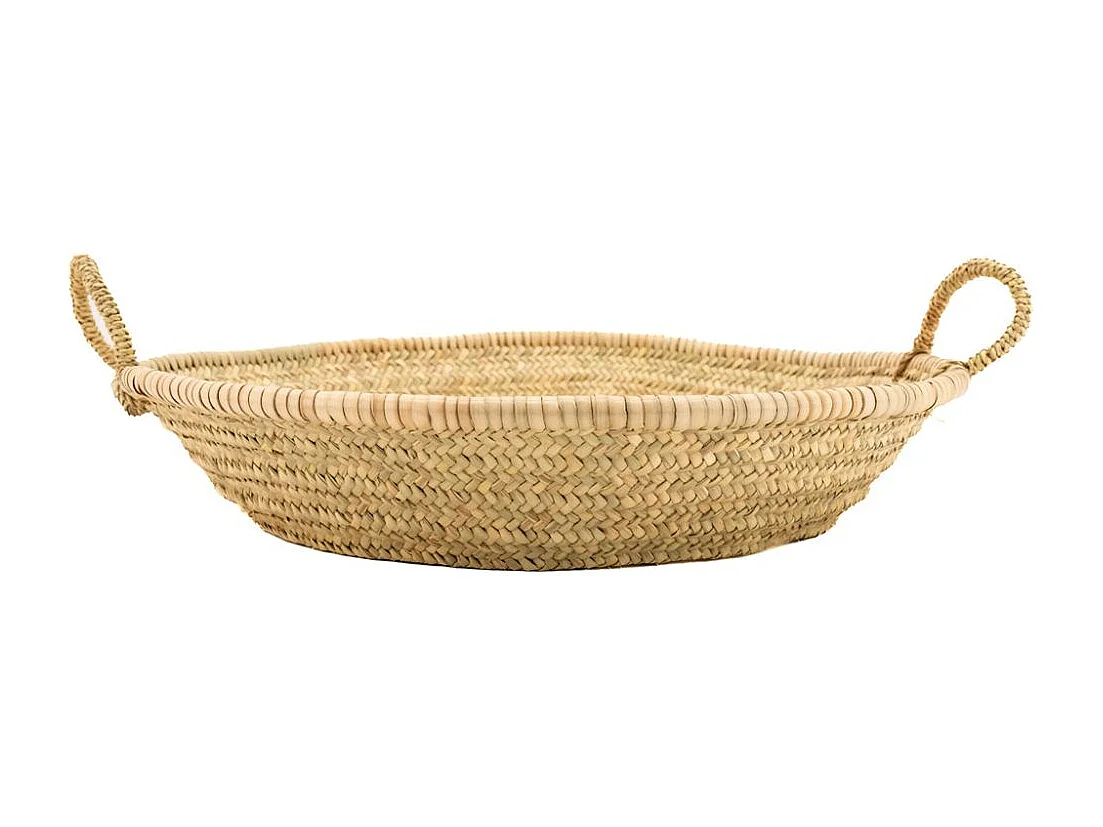Corbeille à fruits en palmier souk Ø 50