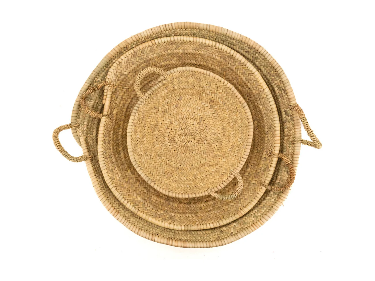 Corbeille à fruits en palmier souk Ø 50