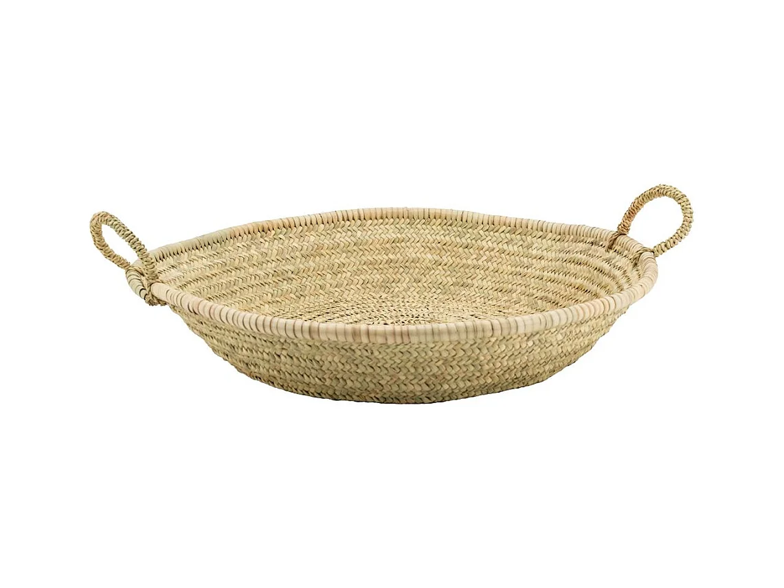 Corbeille à fruits en palmier souk Ø 50