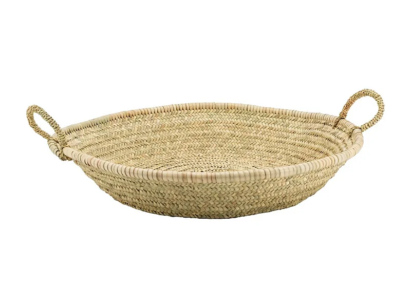 Corbeille à fruits en palmier souk Ø 50