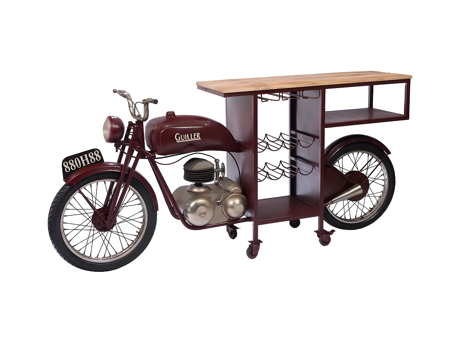 Console bar Moto 100 cm