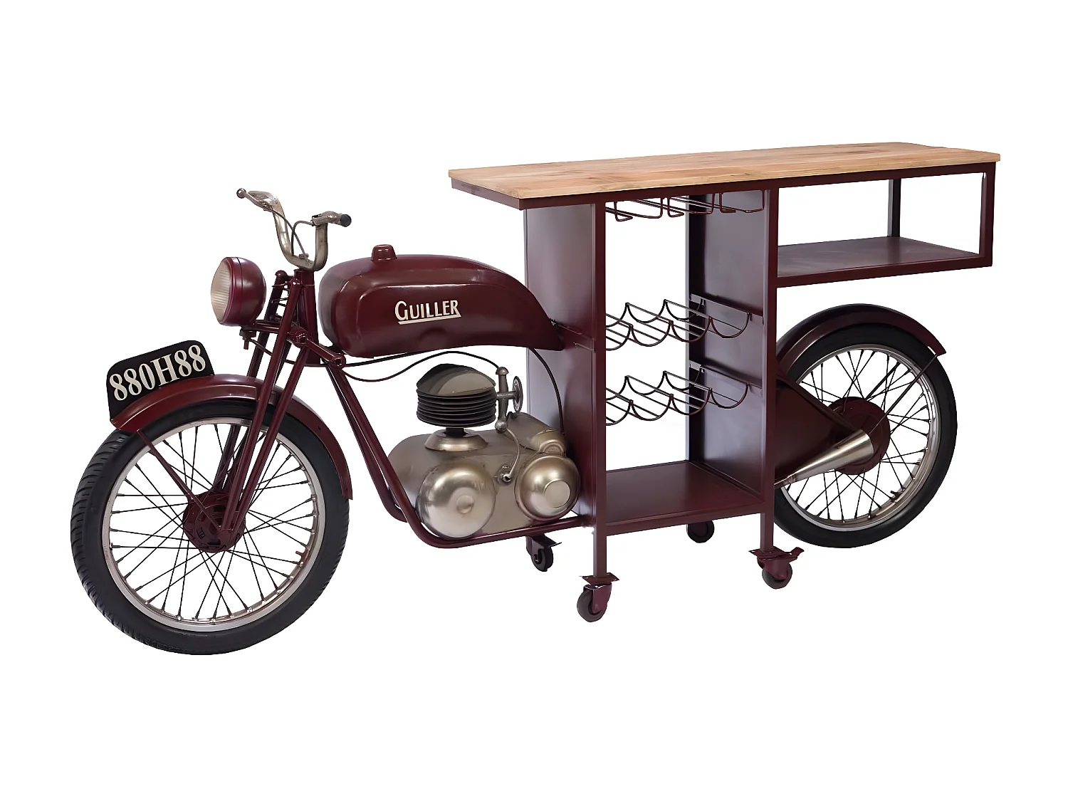 Console bar Moto 100 cm