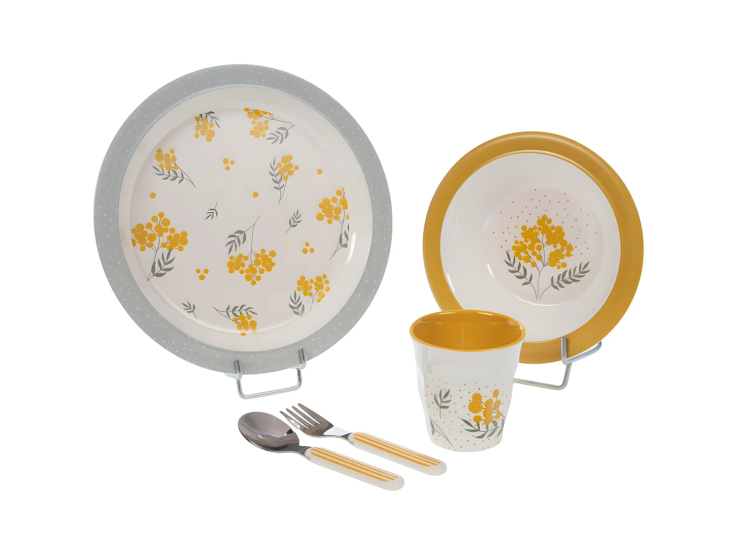 Coffret déjeuner 5 pièces Mimosa