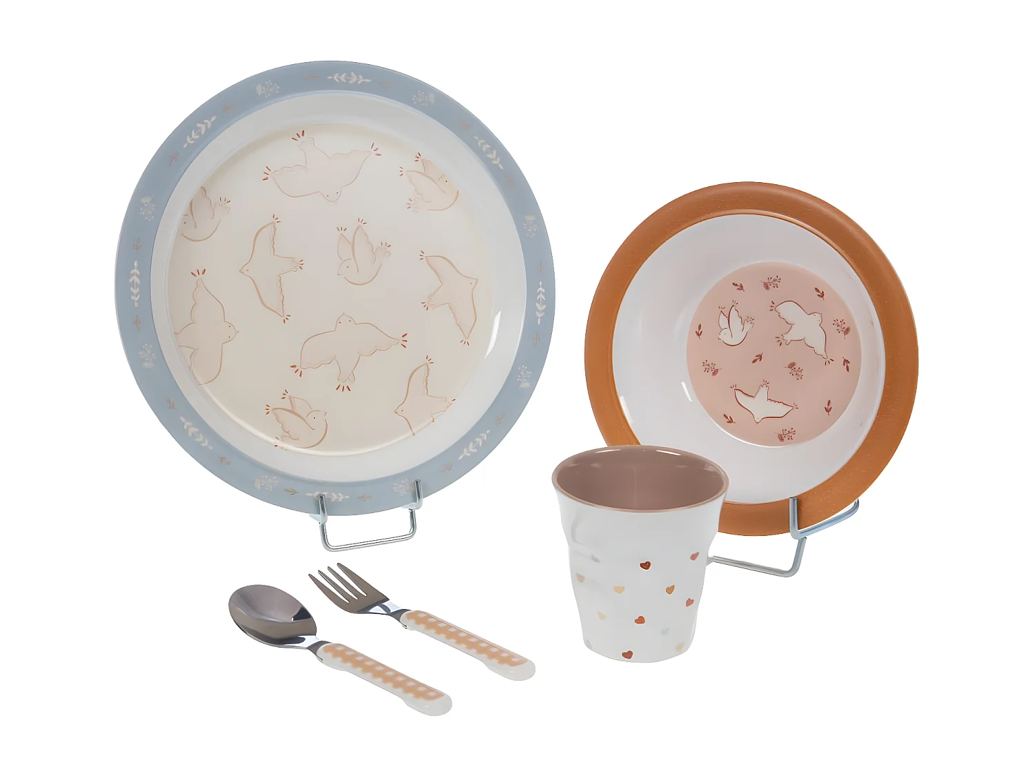 Coffret déjeuner 5 pièces Birdy