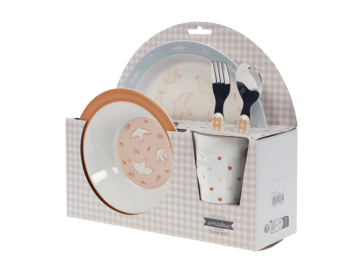 Coffret déjeuner 5 pièces Birdy