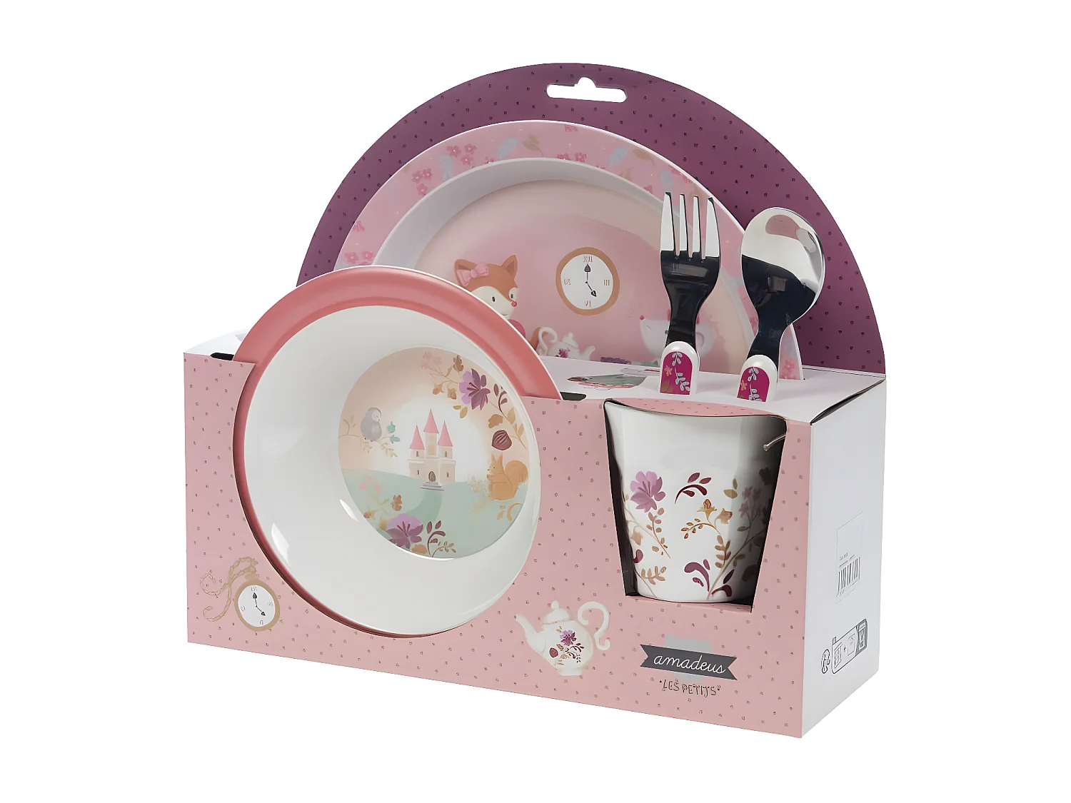 Coffret déjeuner 5 pièces Zoé