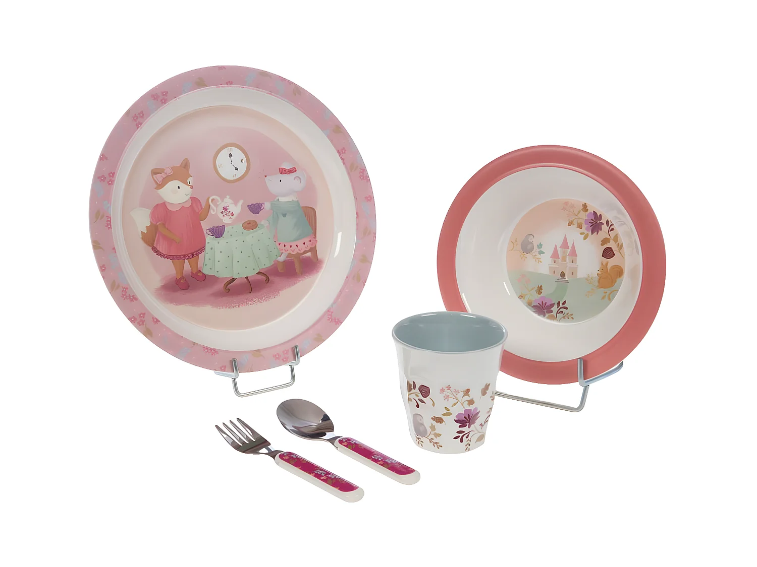 Coffret déjeuner 5 pièces Zoé