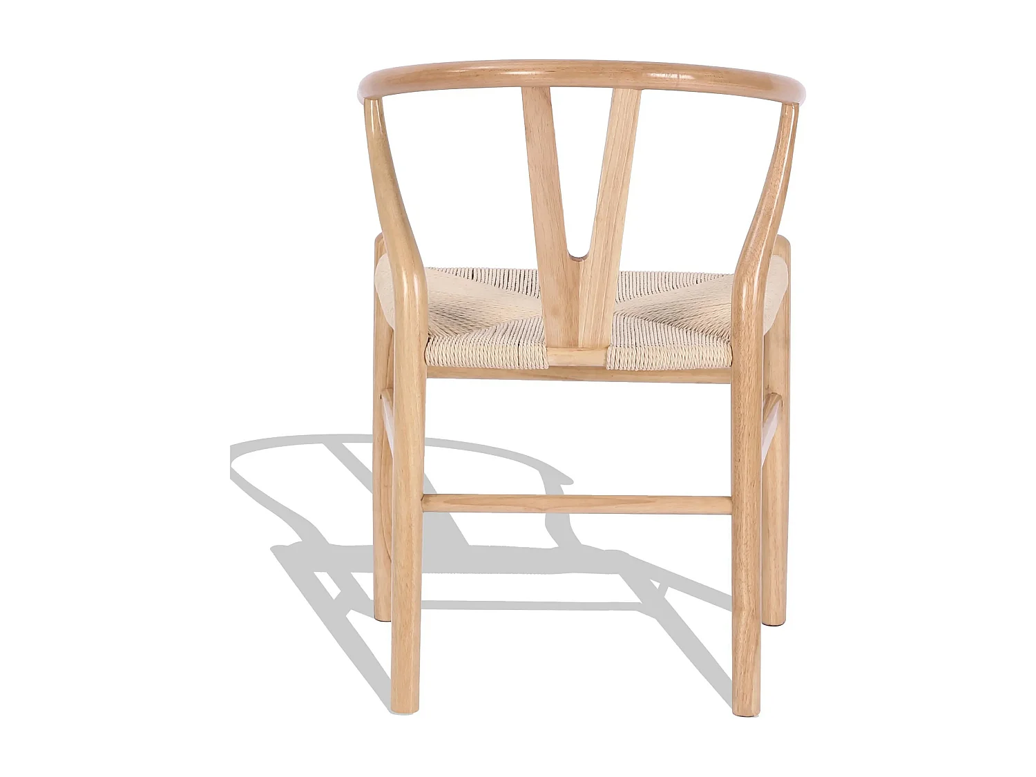 Chaise nordique en bois de hêtre poli - Wish - Hêtre naturel