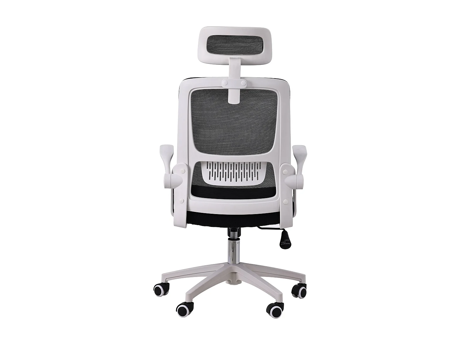 Siège de bureau avec appui-tête - Lago - Noir