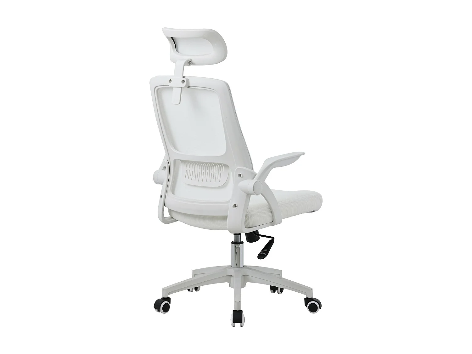 Siège de bureau avec appui-tête - Lago - Blanc