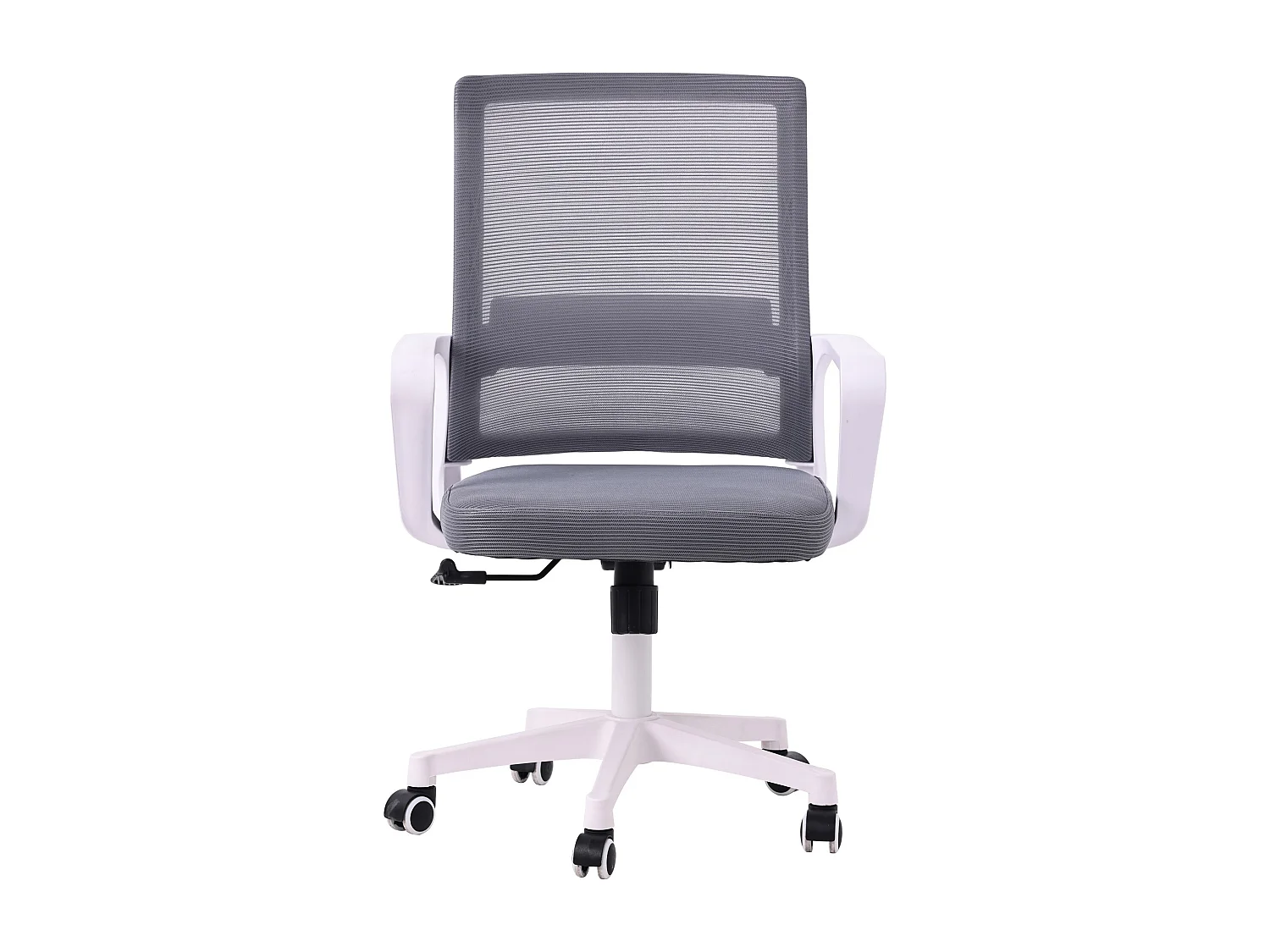 Bürostuhl aus Mesh-Gewebe - Mars - Hellgrau