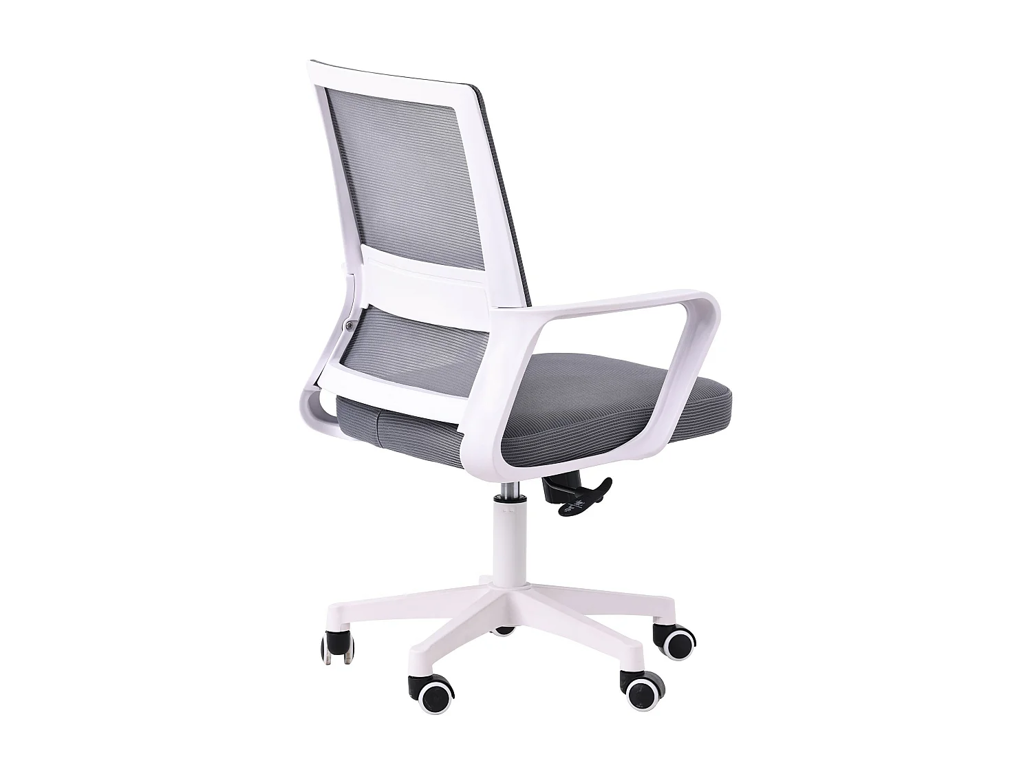 Bürostuhl aus Mesh-Gewebe - Mars - Hellgrau