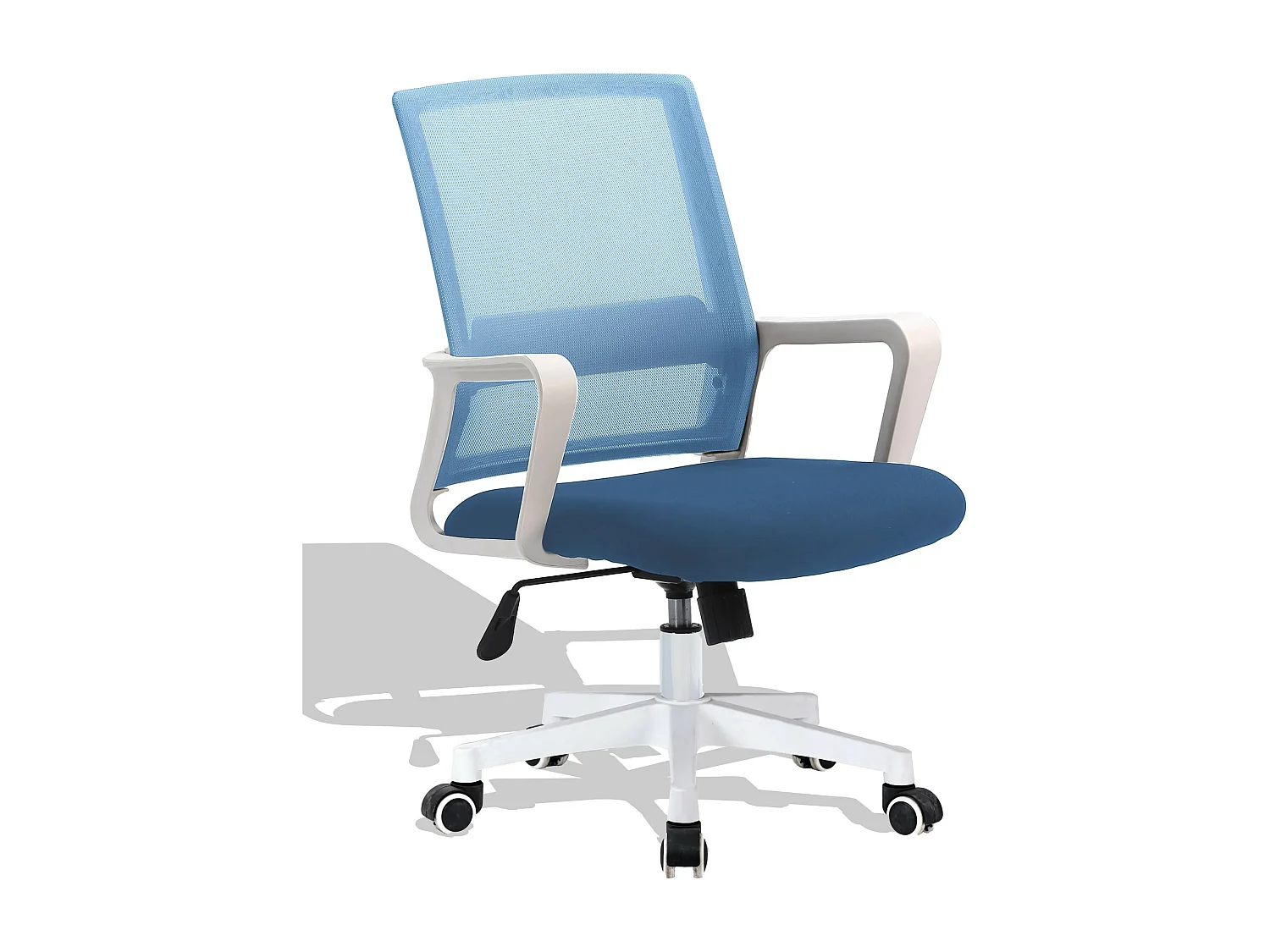 Bürostuhl aus Mesh-Gewebe - Mars - Blau