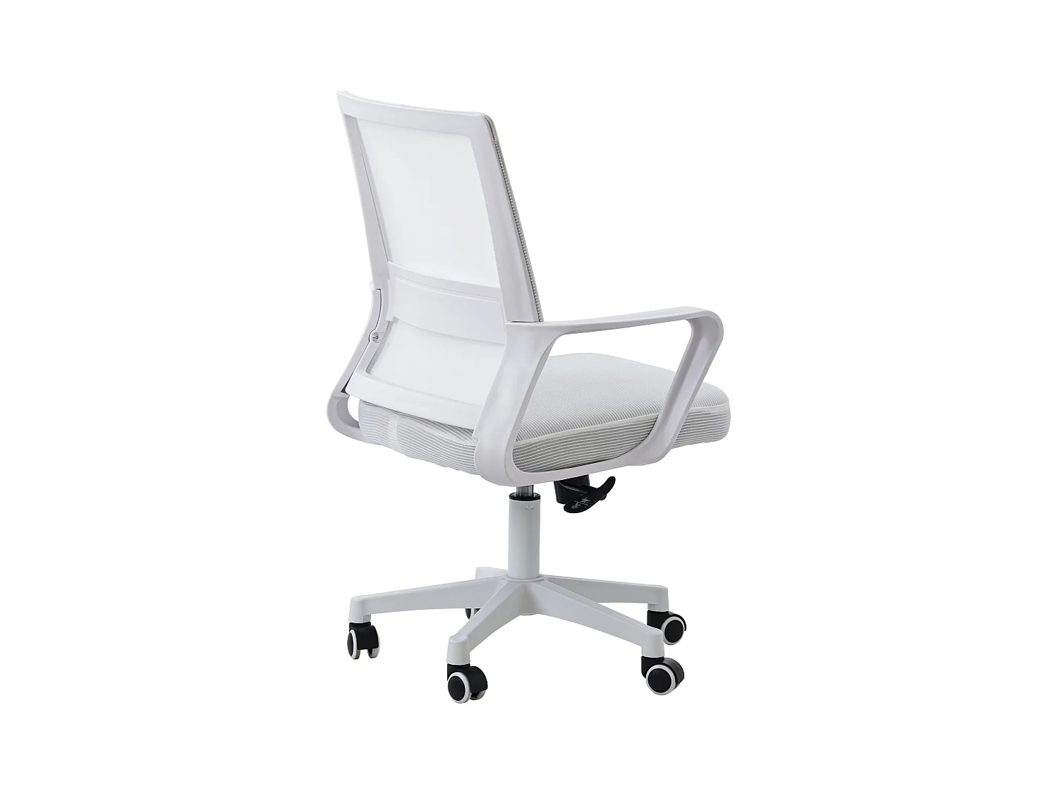 Chaise de bureau en tissu Mesh - Mars - Blanc