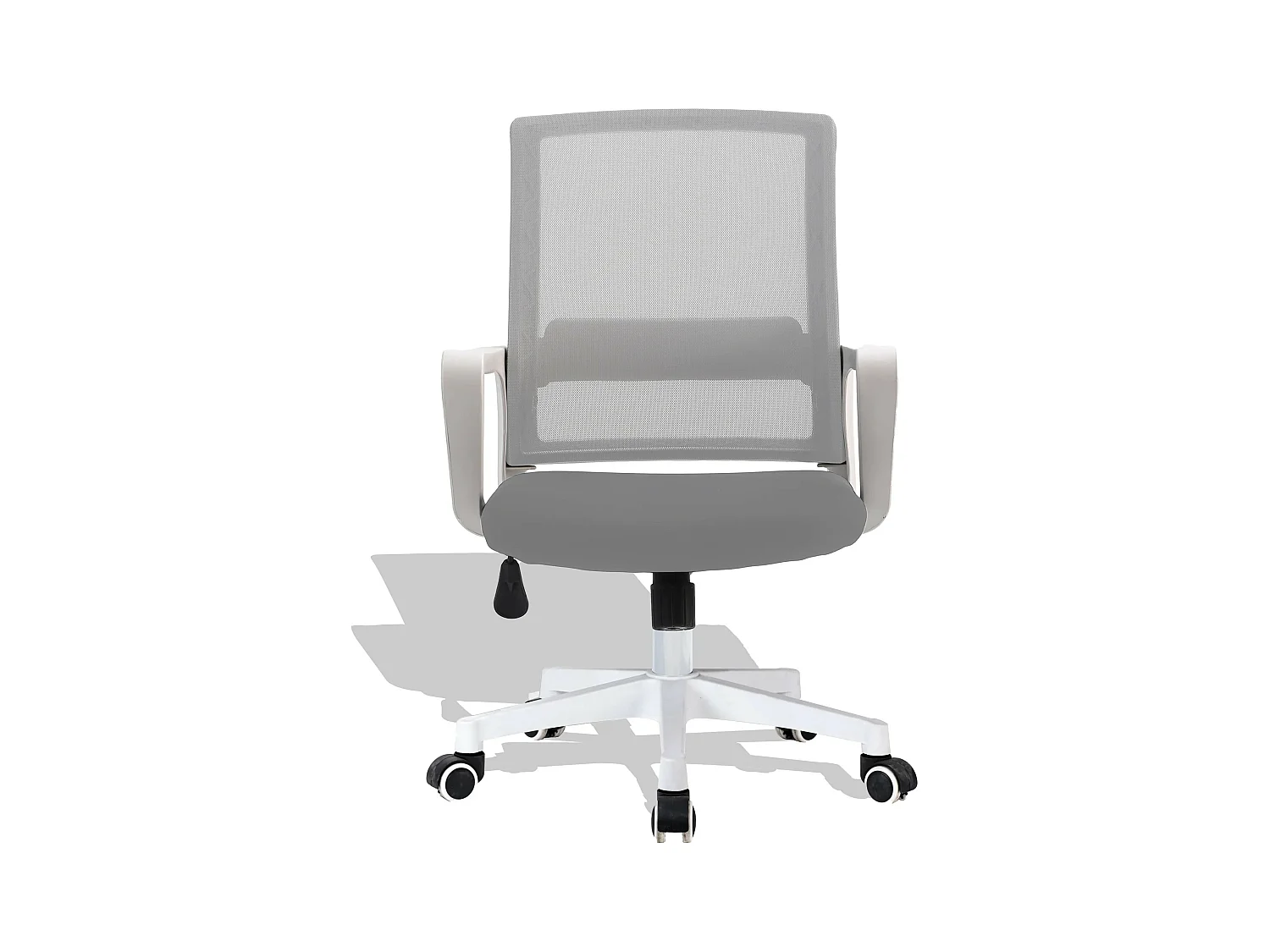 Chaise de bureau en tissu Mesh - Mars - Blanc