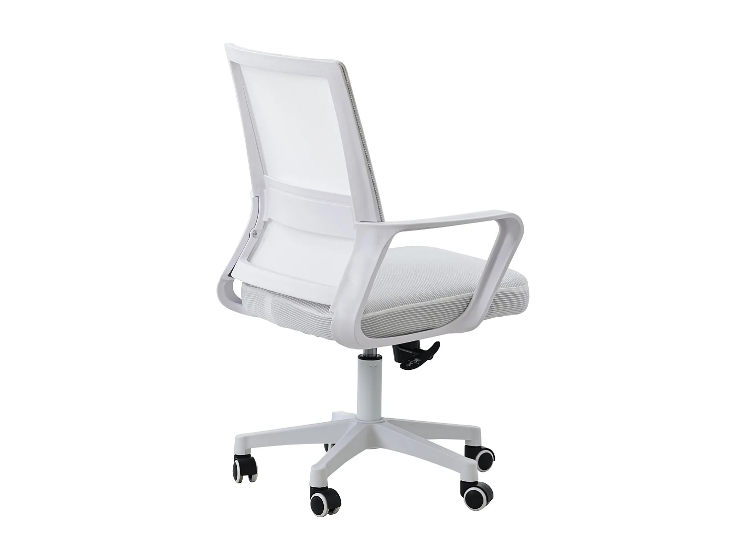 Chaise de bureau en tissu Mesh - Mars - Blanc