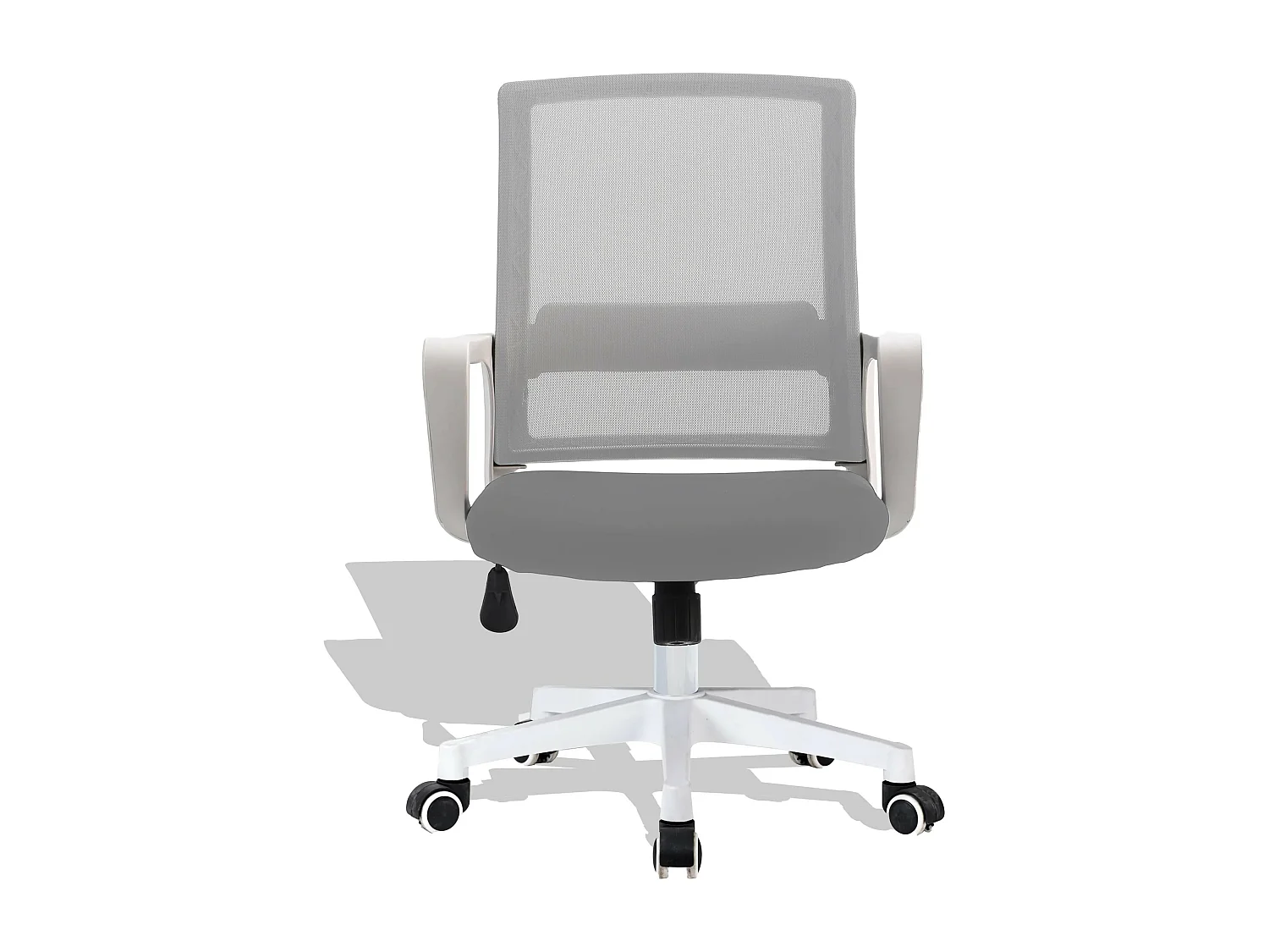 Chaise de bureau en tissu Mesh - Mars - Blanc