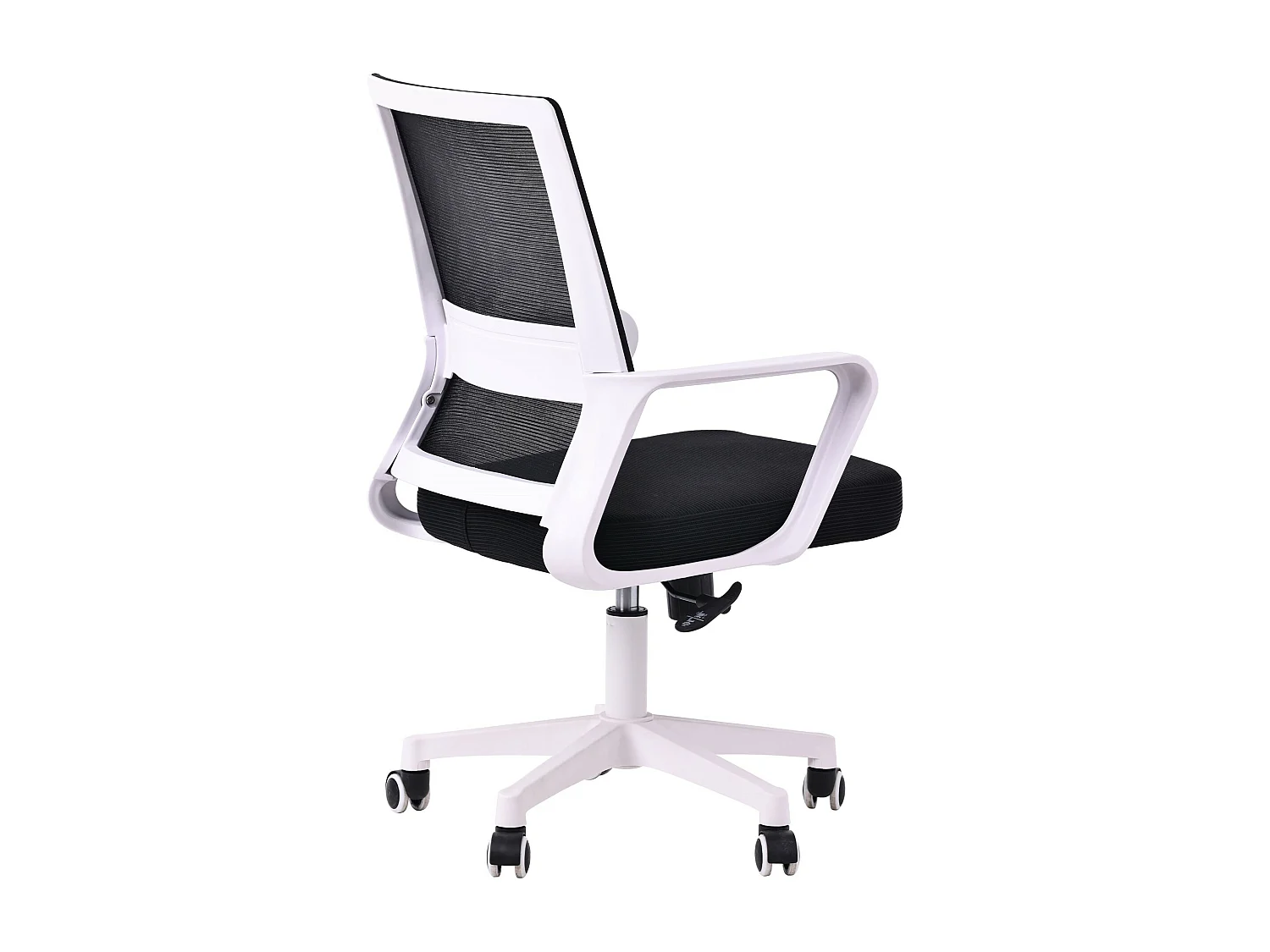 Chaise de bureau en tissu Mesh - Mars - Noir