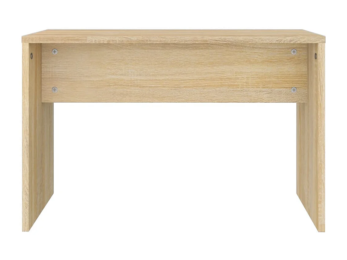 Schminktisch-Set Sonoma-Eiche 86,5x35x136 cm