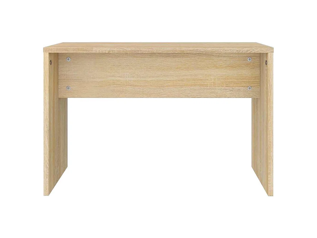 Ensemble de coiffeuse Chêne Sonoma 86,5x35x136 cm