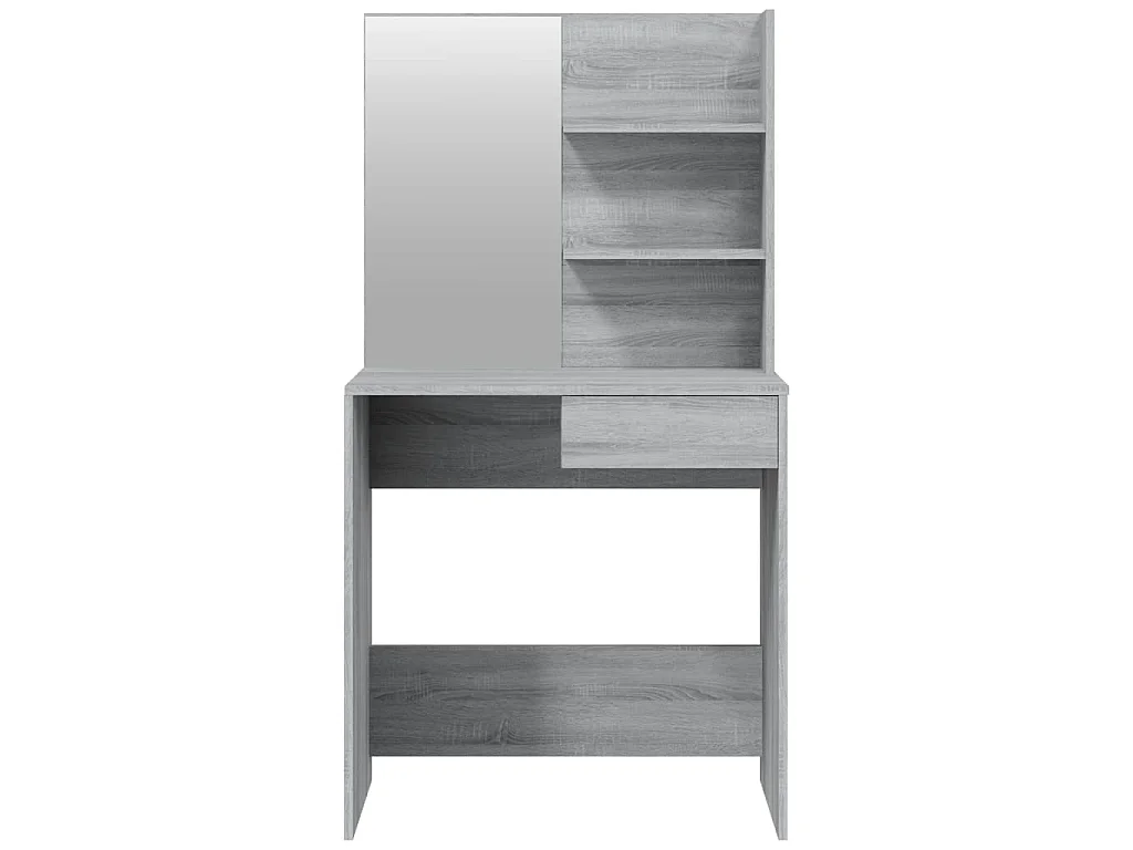 Kaptafelset 74,5x40x141 cm grijs sonoma