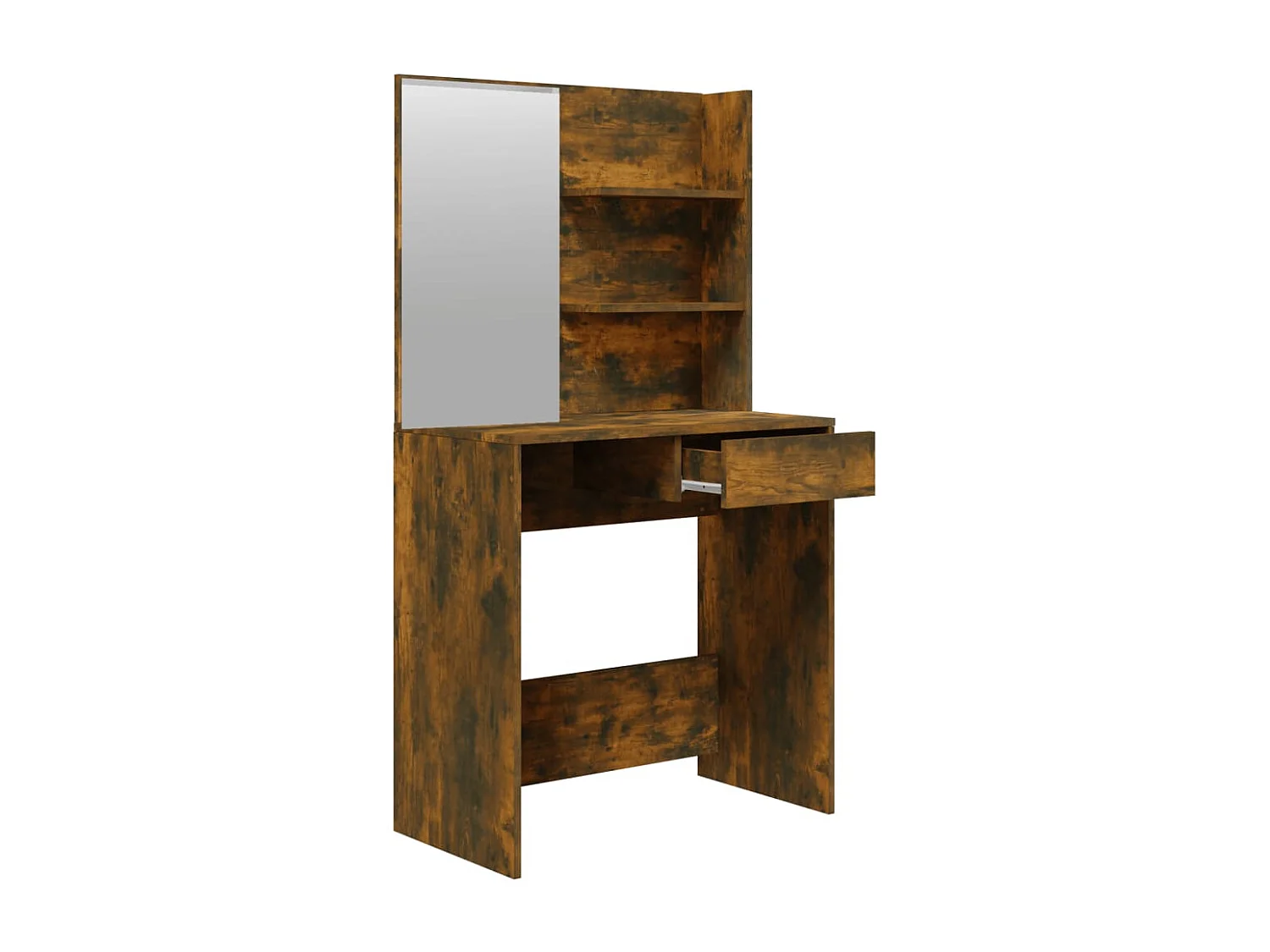 Ensemble de coiffeuse Chêne fumé 74,5x40x141 cm