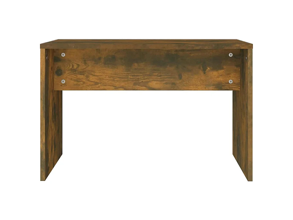 Kaptafelset 74,5x40x141 cm gerookt eiken
