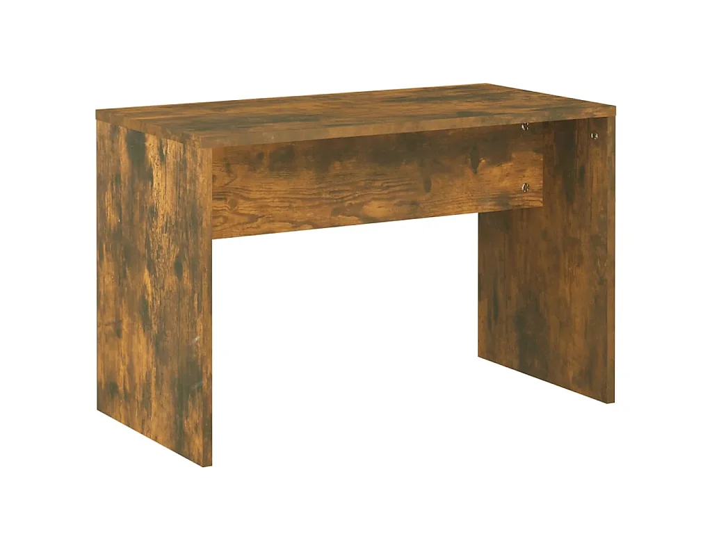 Schminktisch-Set mit LED Räuchereiche Holzwerkstoff
