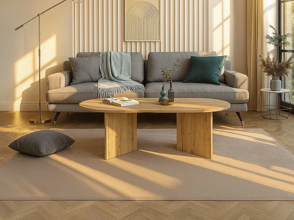 Salontafel - Licht naturel - TOPANIA