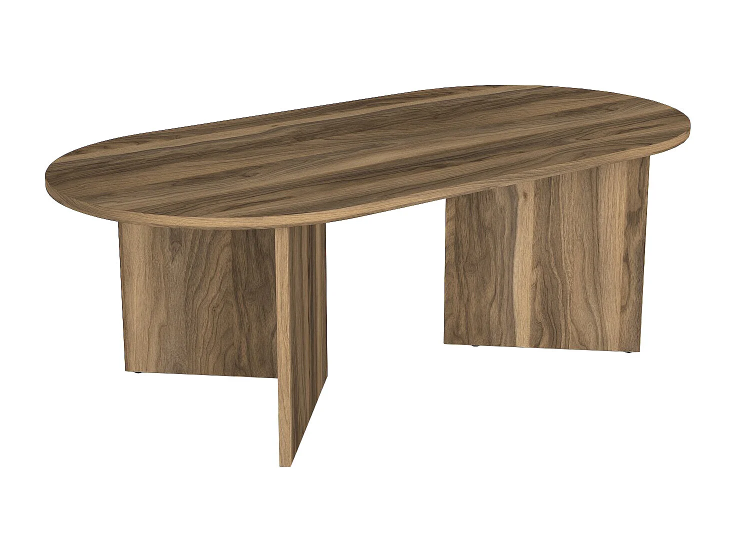 Table basse - Naturel foncé - TOPANIA