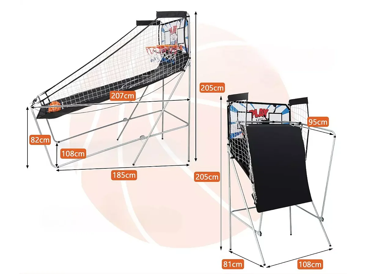 Machine à sous de basket-ball
