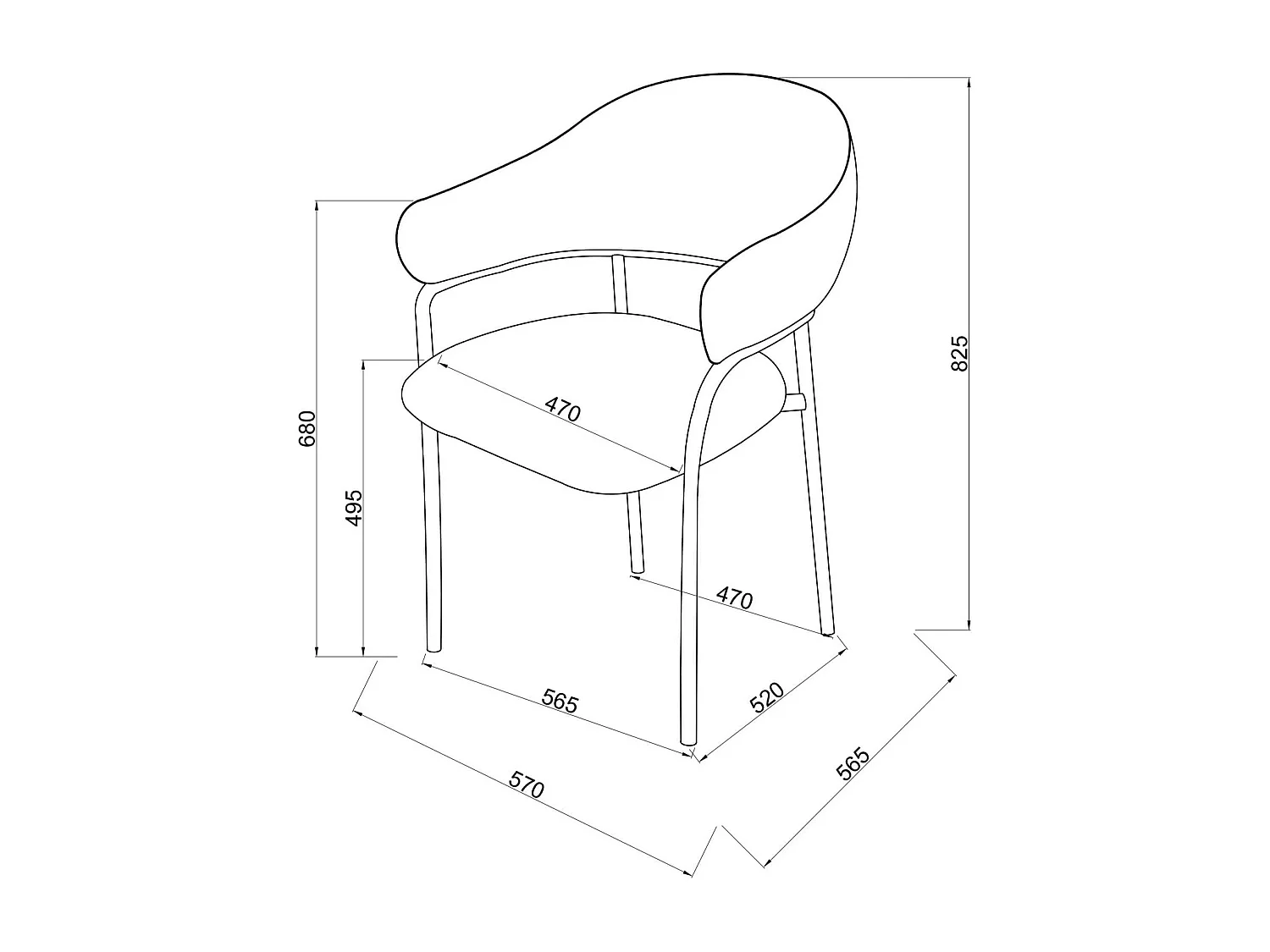 Sedie Rebecca Mobili Tuffah 82,5x57x56,5 Tessuto Poliestere Acciaio Arancione Bianco Moderno SET 2 pezzi