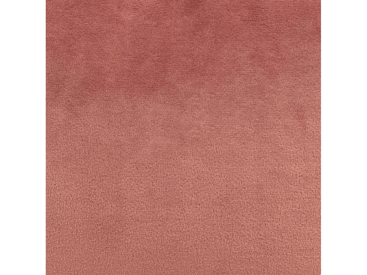 Pouf repose-pieds carré velours rose - AMARA