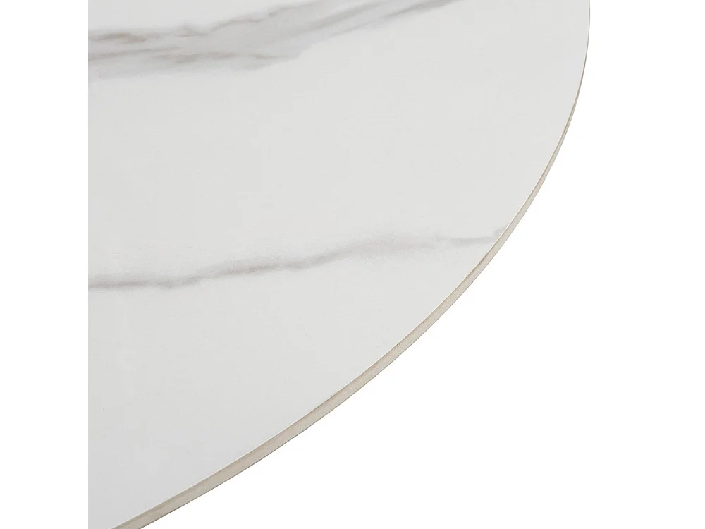 Eetkamertafel Aila - 135x135x76cm - Zwart