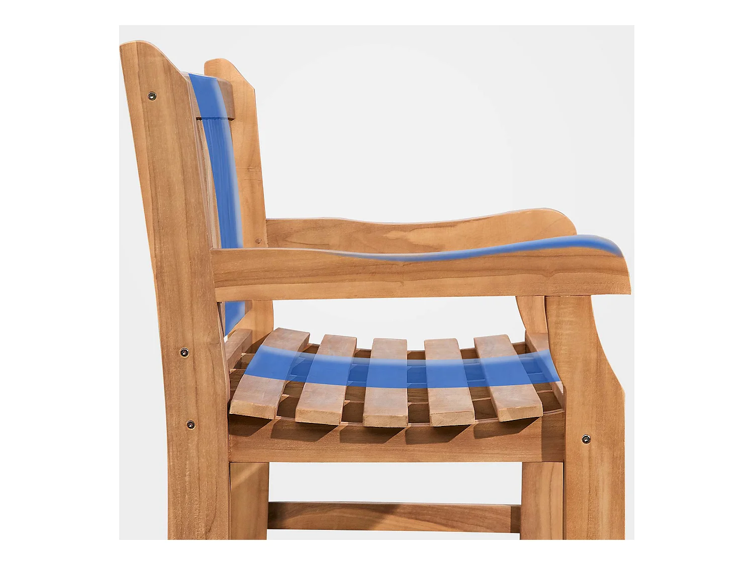 Panchina da giardino - Legno & Legno - tek - Jackson V2