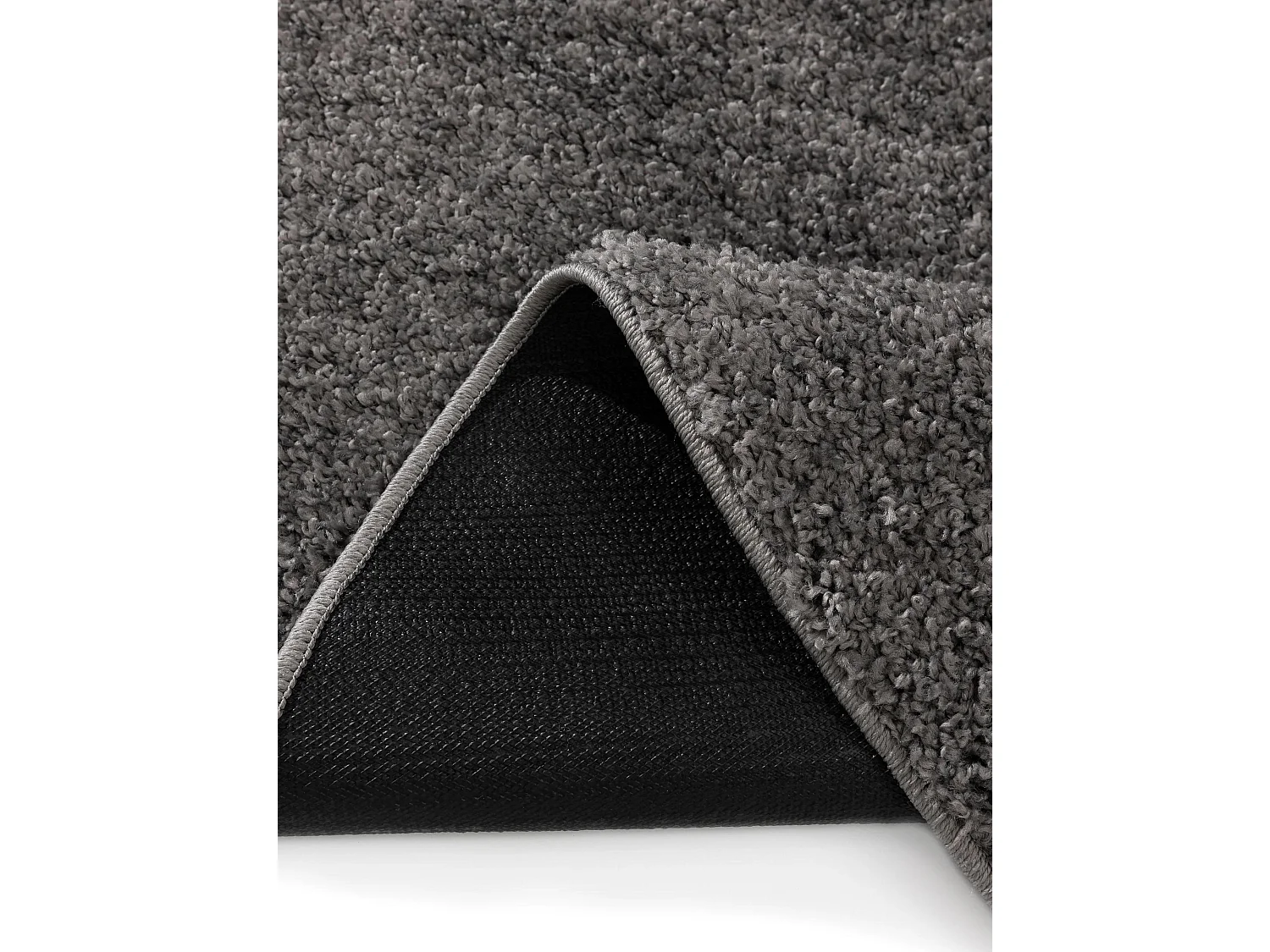 Tapis à poils longs Soho Gris ø 160 cm rond