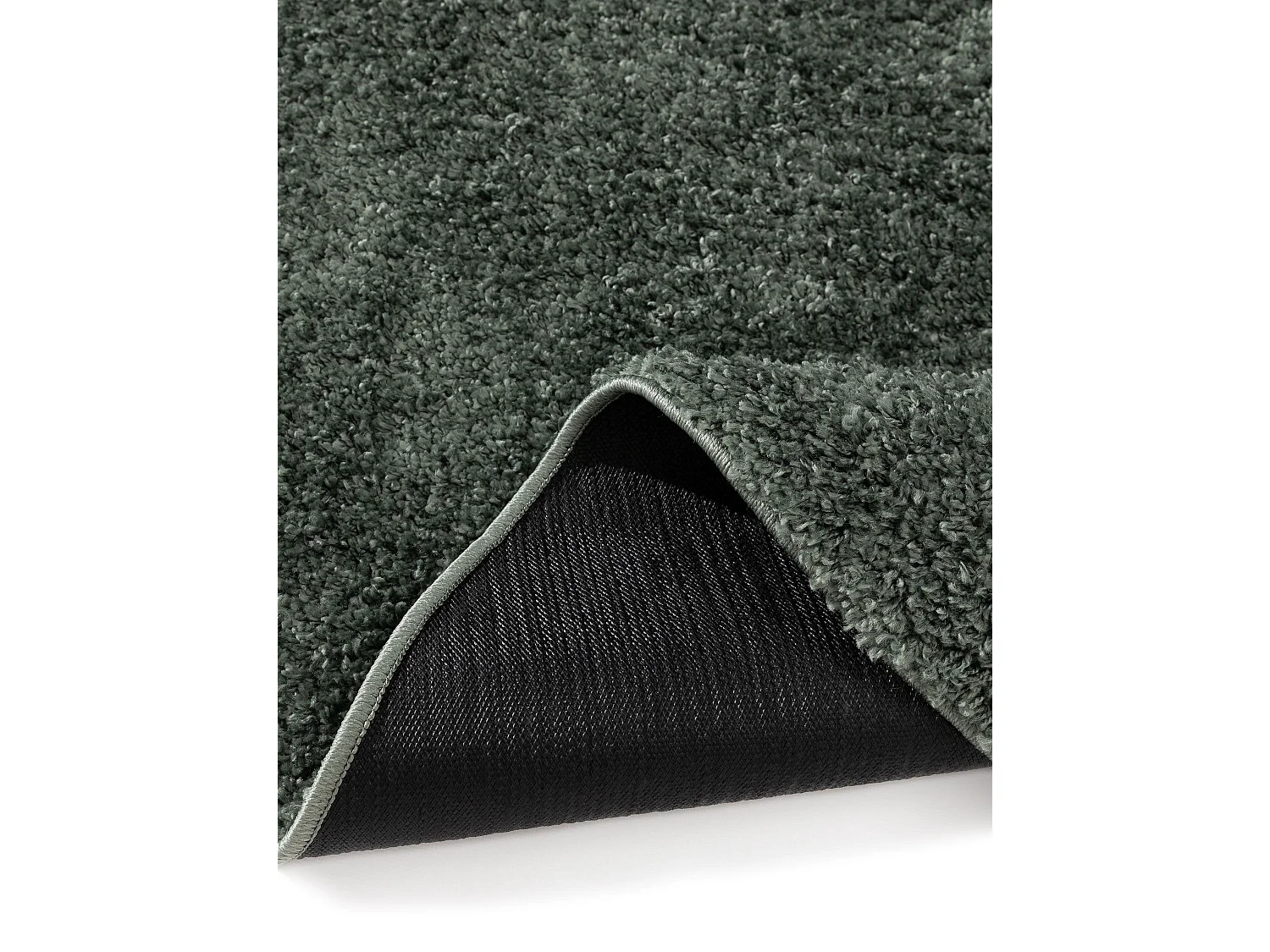 Tapis à poils longs Soho Vert clair ø 160 cm rond