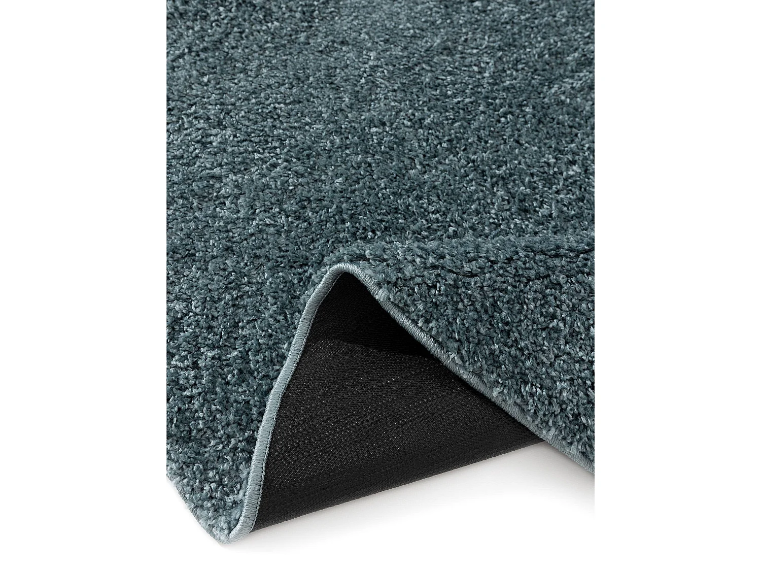 Tapis à poils longs Soho Bleu ø 160 cm rond