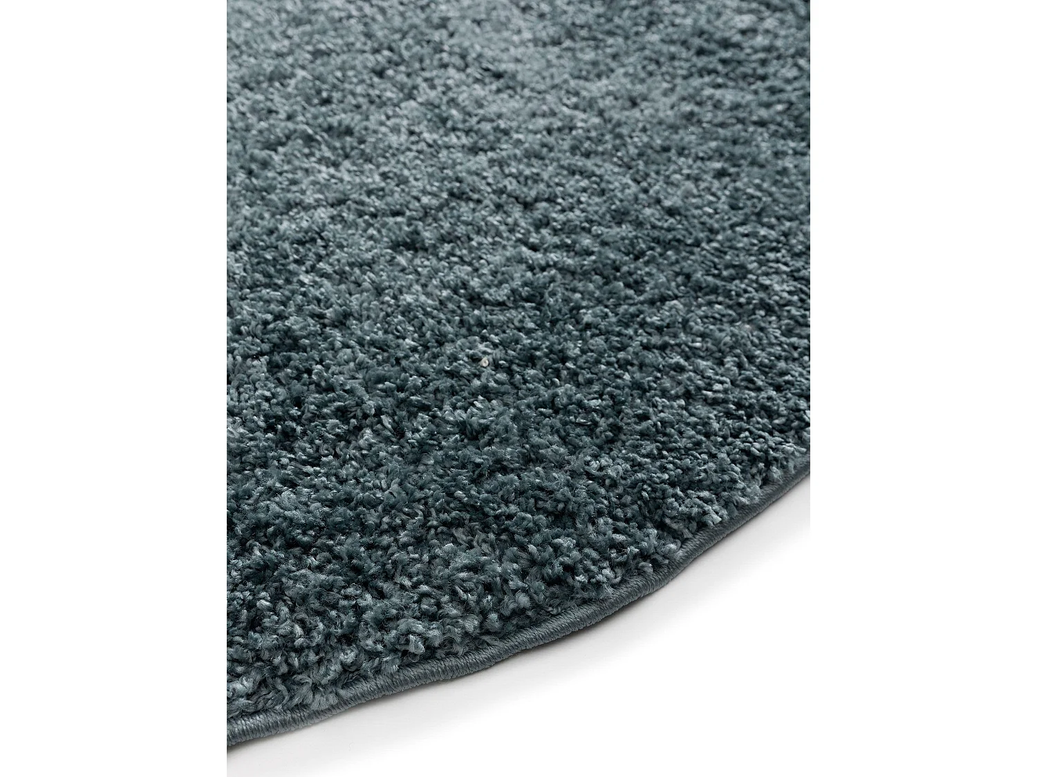 Tapis à poils longs Soho Bleu ø 160 cm rond