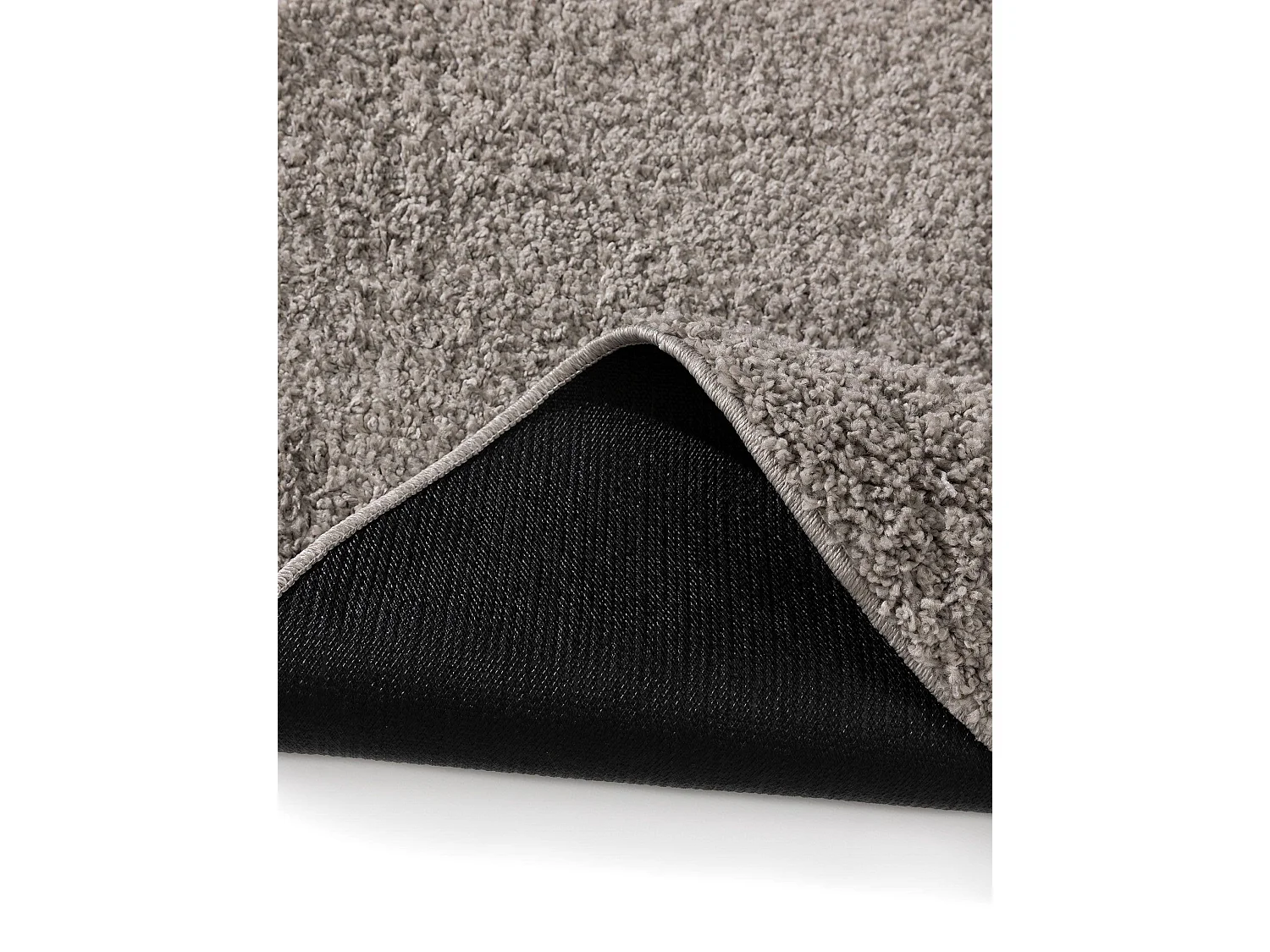 Tapis à poils longs Soho Gris clair ø 160 cm rond