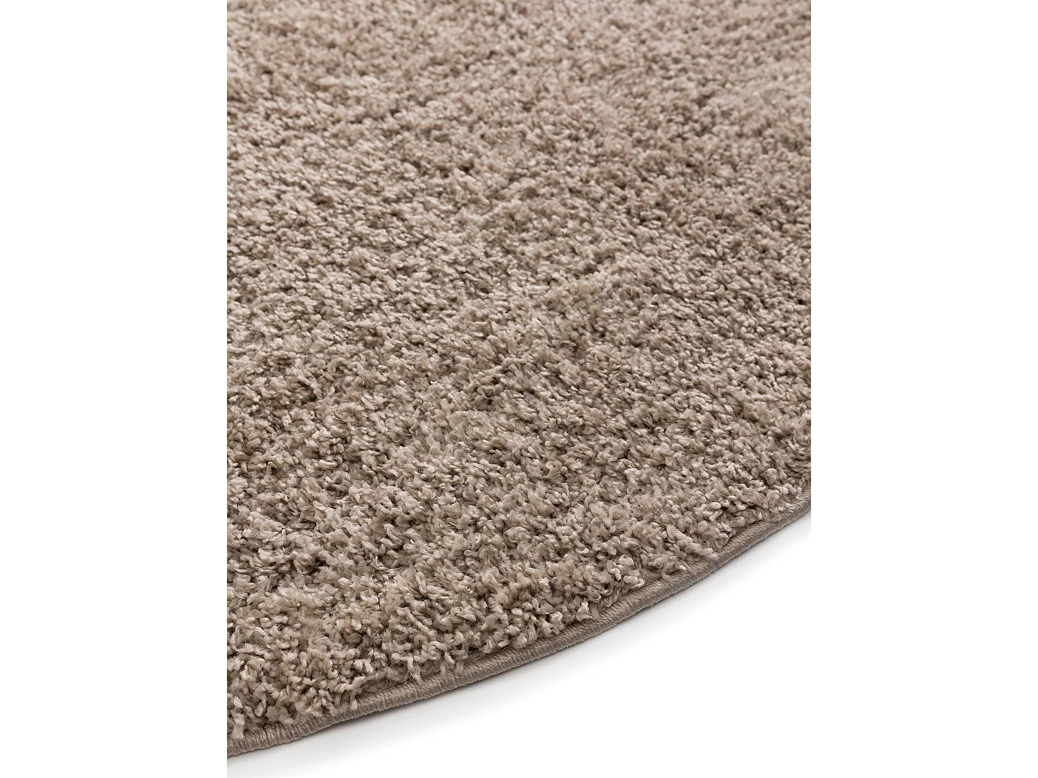 Tapis à poils longs Soho Beige ø 160 cm rond