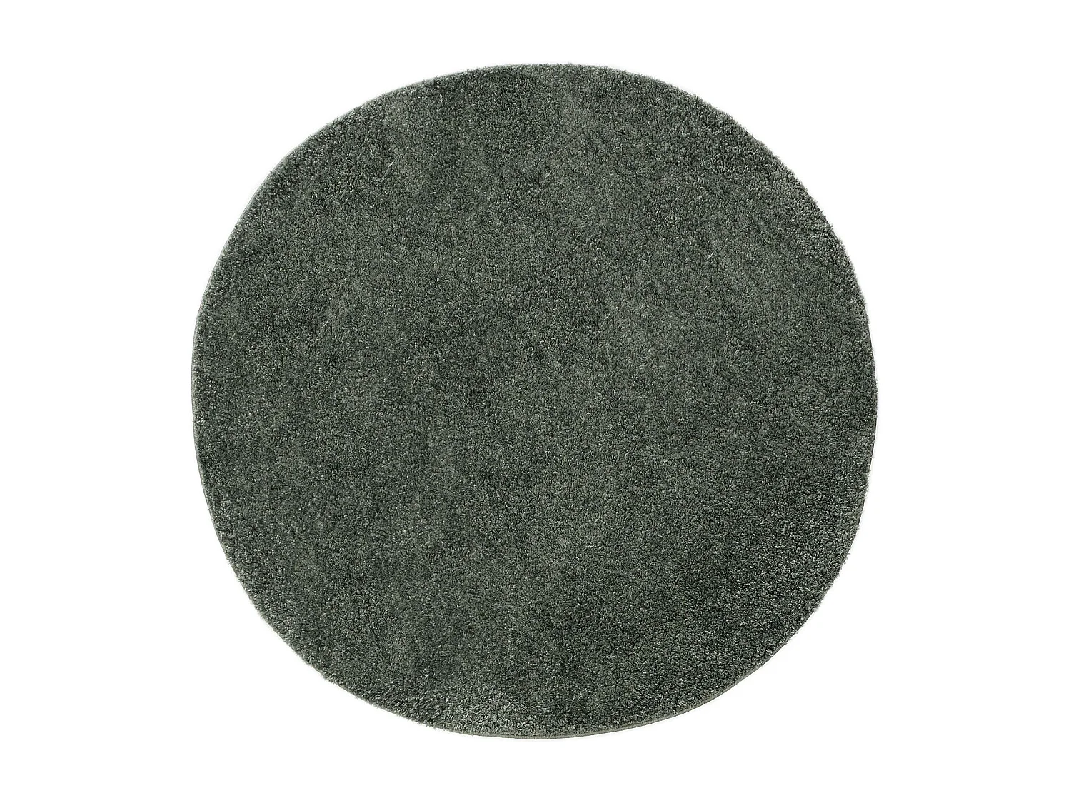 Tapis à poils longs Soho Vert clair ø 80 cm rond
