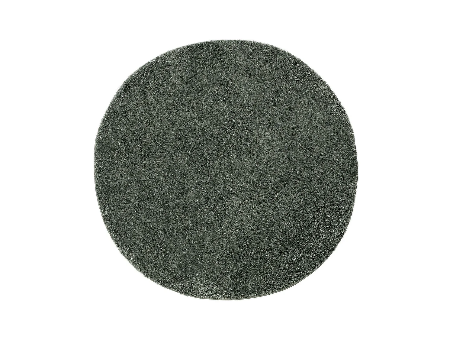 Tapis à poils longs Soho Vert clair ø 80 cm rond