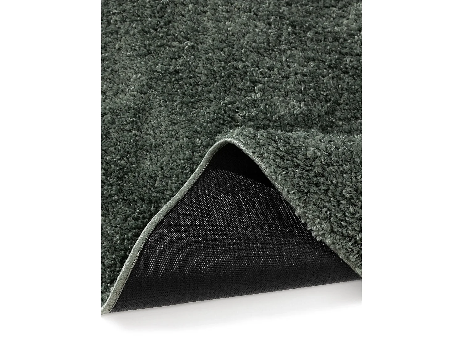 Tapis à poils longs Soho Vert clair ø 80 cm rond