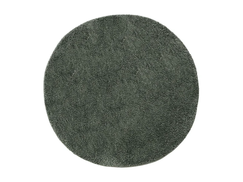 Tapis à poils longs Soho Vert clair ø 80 cm rond
